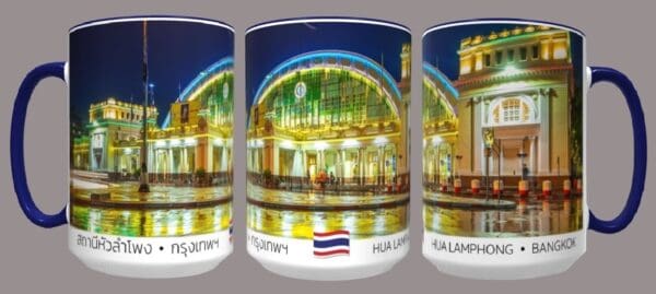 Bangkok Hua Lamphong Station Coffee Cup