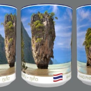 Phuket Thailand Khao Phing Kan mug.