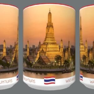 Wat Arun temple, Bangkok sunset.