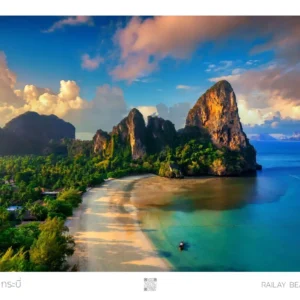 Railay Beach, Krabi: sunset paradise.